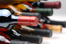 bouteilles de vin