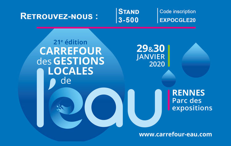 bannière salon carrefour des gestions locales de l'eau
