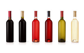 bouteilles de vin