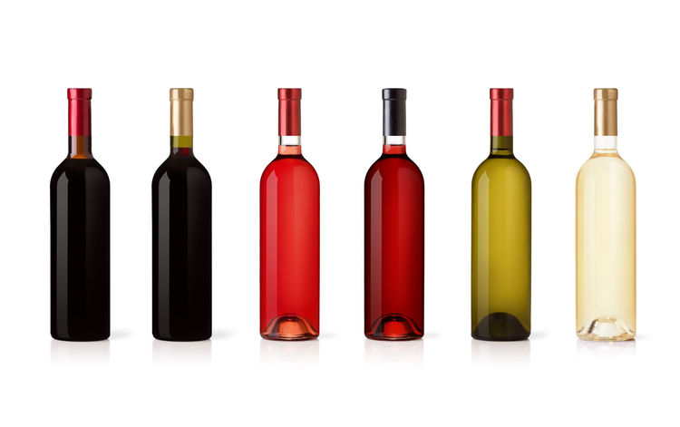 bouteilles de vin
